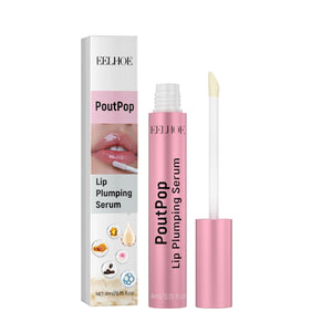EELHOE PoutPop Lip Plumping Serum 4ml Fuller, Hydrated, and Smooth Lips