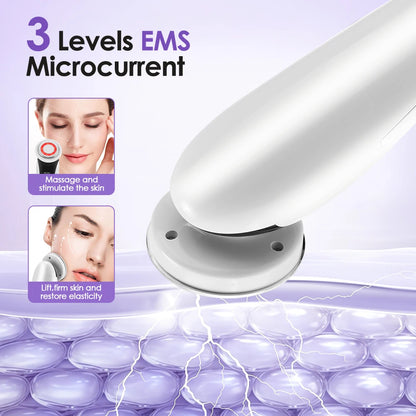 New 7-in-1 EMS Face Lift Device LED Light Heated Massager for Skin Tightening and Wrinkles