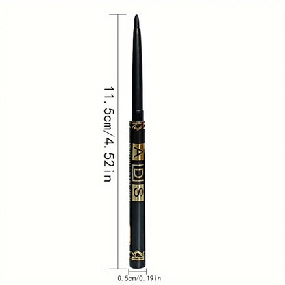 Three ADS Water proof Black Eyeliner Pencils