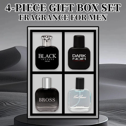Luxury 4-Piece Fragrance Gift Set 30ml EDP Each, Elegant and Long-Lasting