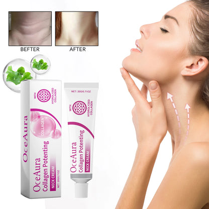 Neck Firming Cream – Collagen & Hyaluronic Acid, Anti-Wrinkle & Hydrating