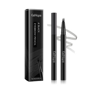 Natural Hair-Like Strokes Fine fork tip creates precise, realistic brow strokes