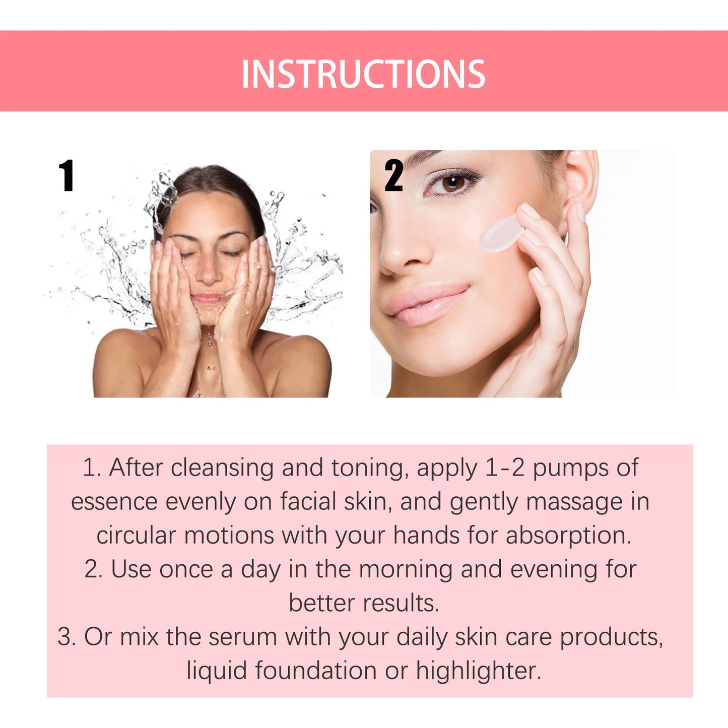 Radiance Boosting Serum-Cream Hybrid, Brightening, Lifting & Firming Makeup Base