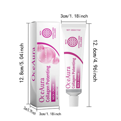 Neck Firming Cream – Collagen & Hyaluronic Acid, Anti-Wrinkle & Hydrating