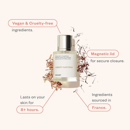 Dossier Signature Saffron Perfume and Elegant, Long-Lasting and 50ml