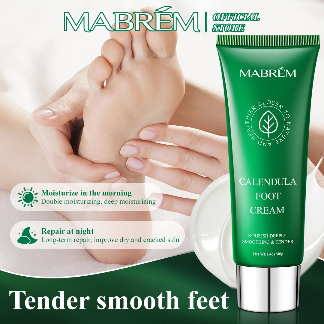 Calendula Foot Scrub, Moisturizer Smooths, Softens and Repairs Heels