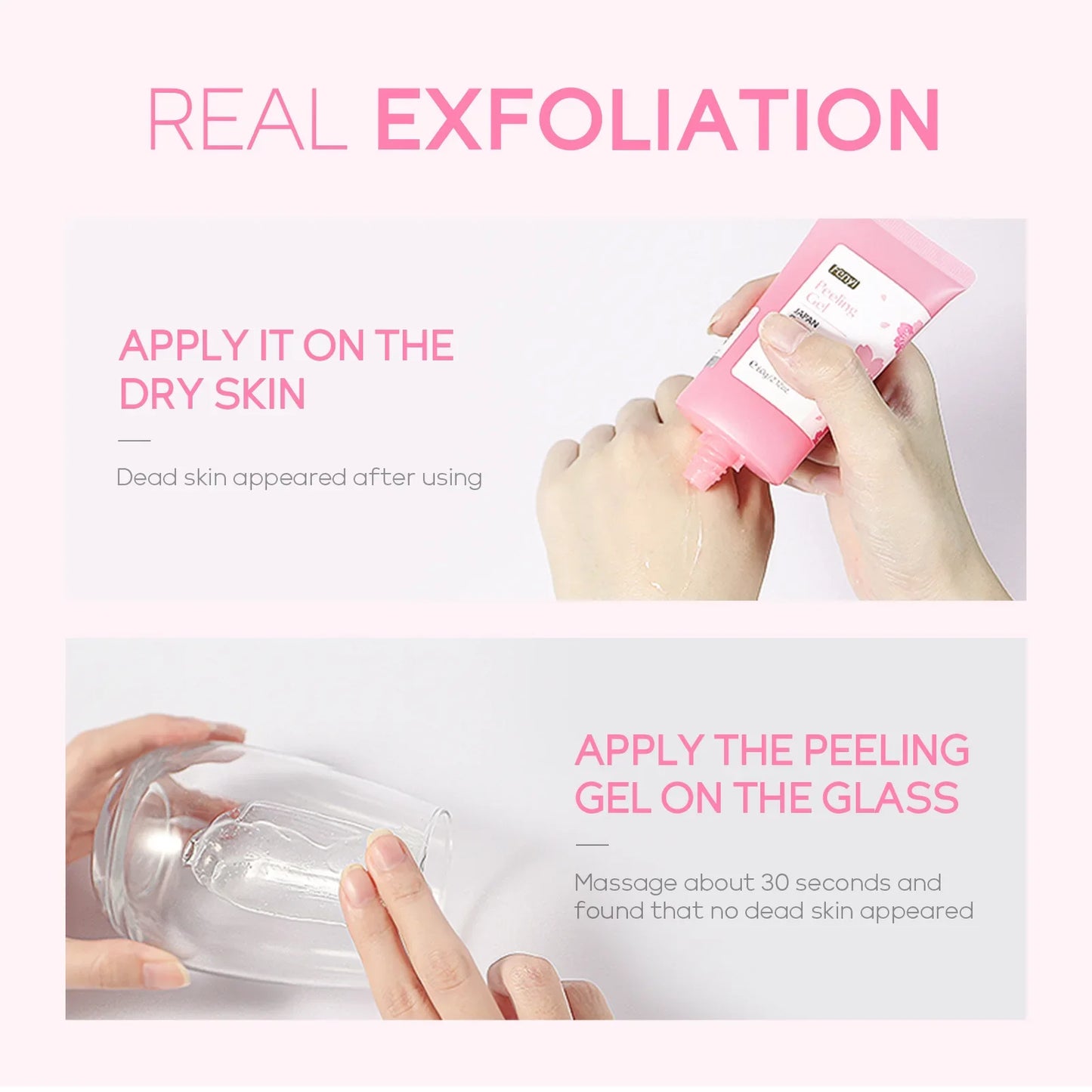 Cherry Peeling Gel Exfoliating, Brighten and the Smooth Skin, 60g
