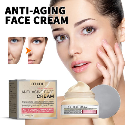 Firming & Hydrating Face Cream Anti-Wrinkle Care for All Skin Types