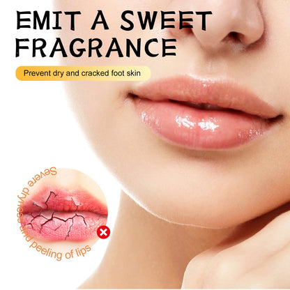 EELHOE Lip Scrub Orange Exfoliating, Moisturizing and Nourishing Care, 30g
