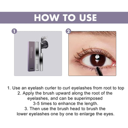 Volume, Lengthening Creates long, full, and beautifully defined lashes
