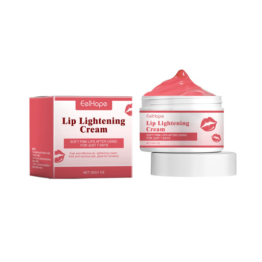 EelHope Lightening Lip Cream Moisturize, Repairing and with Hydrating Care, 30g