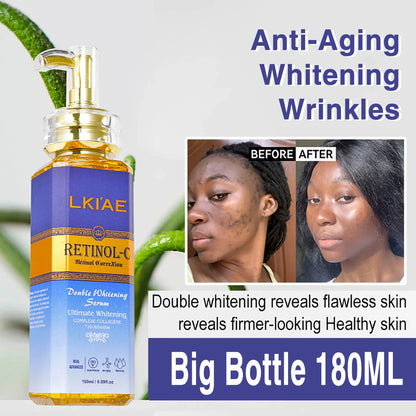 Retinol & Vitamin C Face Whitening, SPF30, Anti-Aging and Hydrating Cream