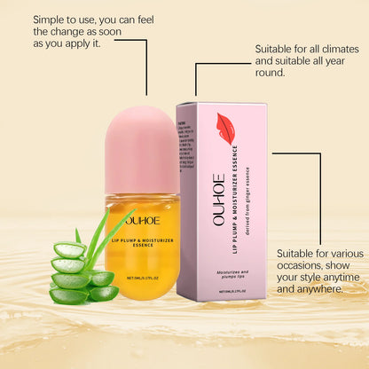 OUHOE Lip Plump & Moisturizer Volume, Repairing and Glossy Finish Essence