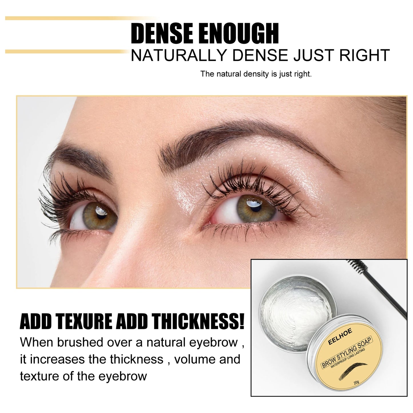 Nourishing Formula Enriched with natural plant extracts for the healthy brows