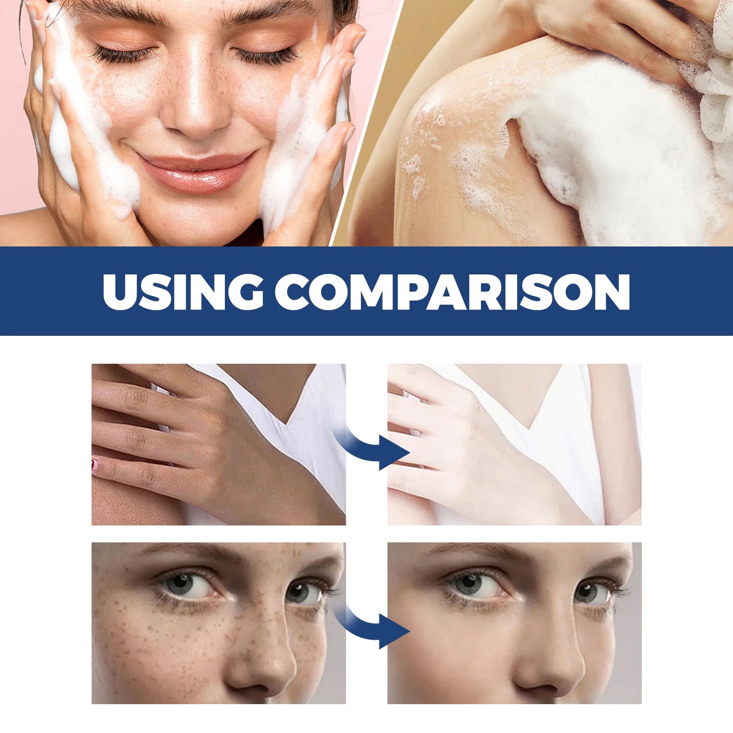 JAYSUING Reduce Spot Body Cleanser Lotion Brightening and Hydrating, 150ml