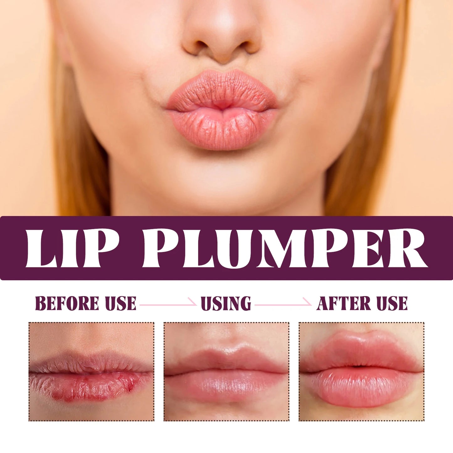 EelHope Lip Plumper Gloss Instant Volume, Hydration & Nourishing Shine