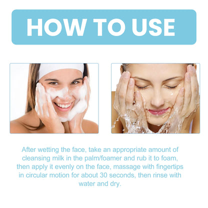 EELHOE Blue Tansy Clarity Cleanser Soothing and Pore Refining Face Wash, 100ml