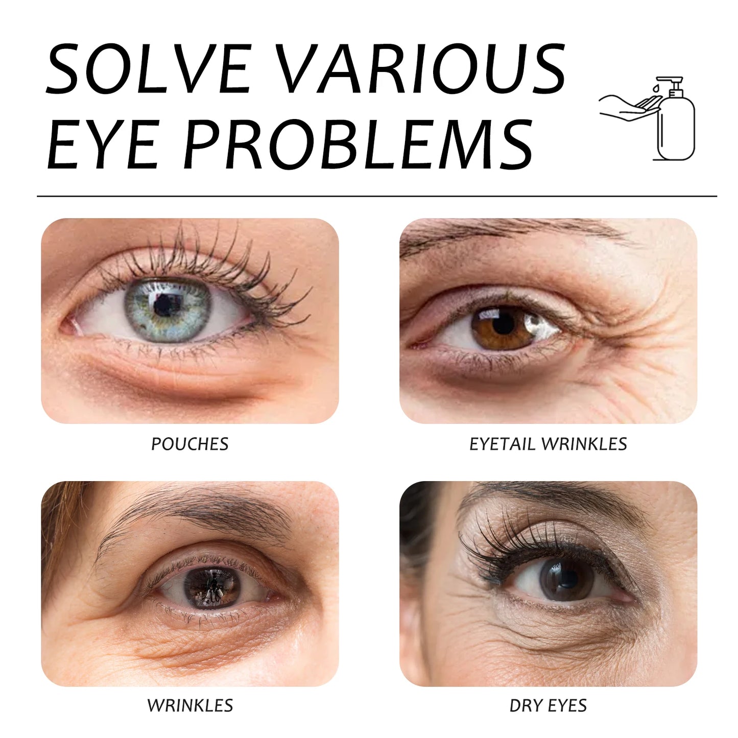 Anti-Aging Eye Cream Reduces Fine Lines, Dark Circles and the Puffiness