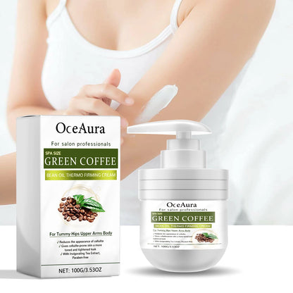 OceAura Thermo Firming Cream Cellulite Reduction, Skin Tightening & Contouring, 100g