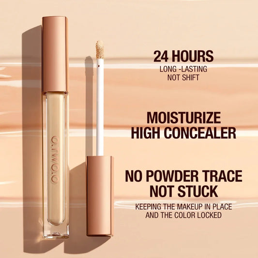 Full-Coverage Cream Concealer Dark Circle Corrector, Waterproof & Brightening 5g
