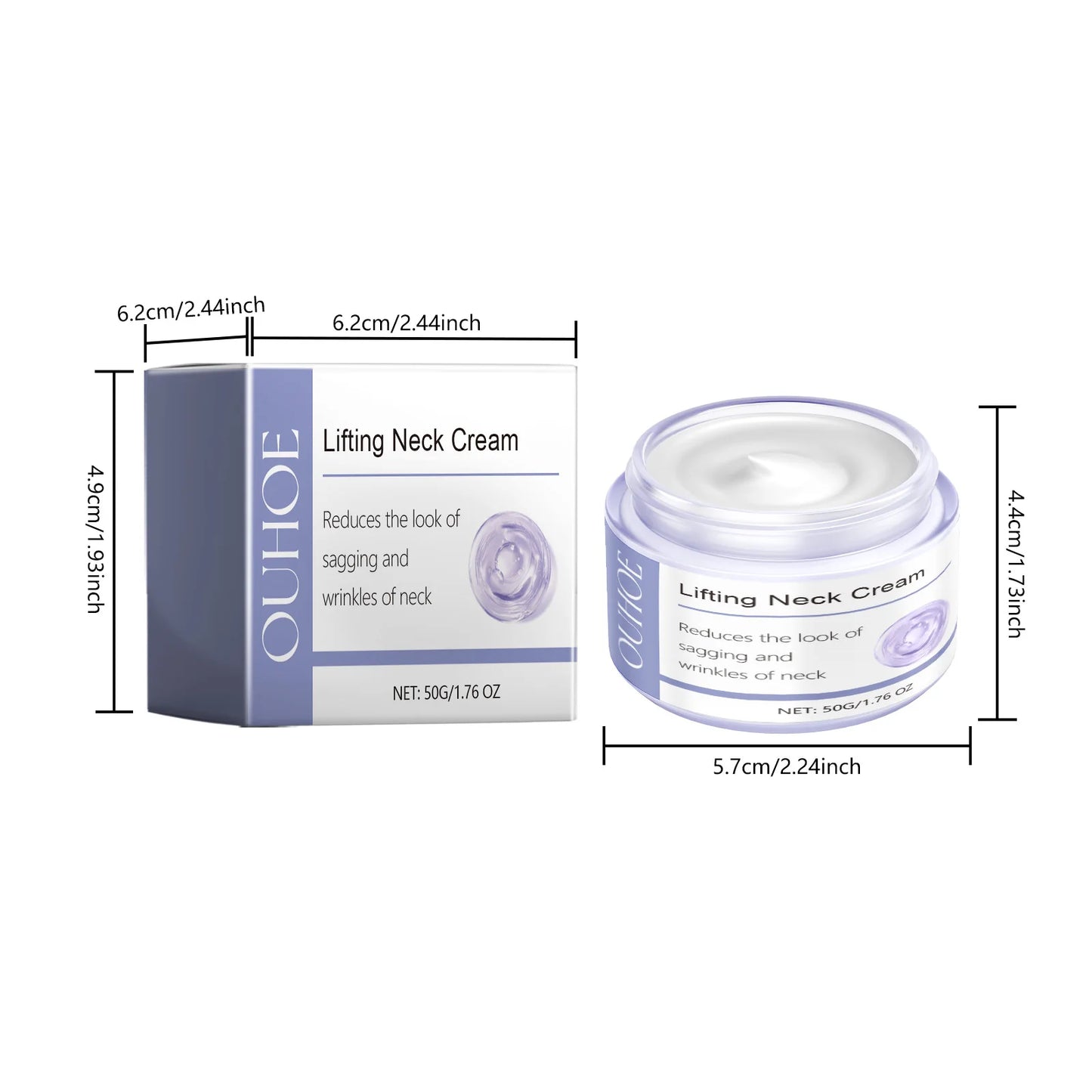 Organic Neck and Décolleté Cream – Anti-Aging, Whitening & Moisturizing