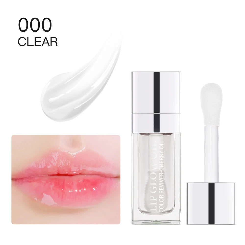 Moisturizing and Hydrate Lip Glow Oil Nourishing, Non-Sticky, Glossy Shine Formula