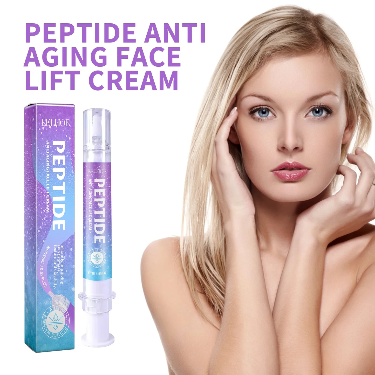 Collagen And Peptide Face Serum, Firming & Moisturize Anti-Aging (Travel Size)