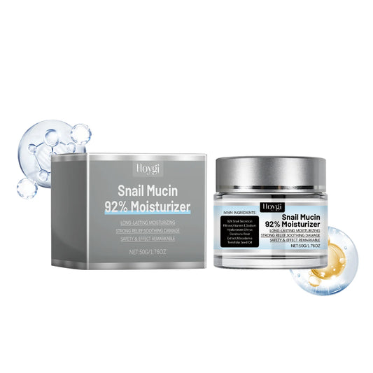 Hoygi Snail Essence Gel Cream – Deep Hydration, Pore Care & Skin Repair (50g)