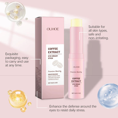 Energizing Eye Balm with Coffee Extract Reduces Puffiness and the Dark Circles