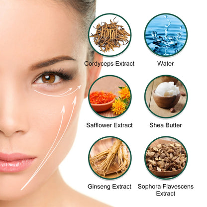 Cordyceps-Infused Formula Nourishes and the revitalizes delicate under-eye skin