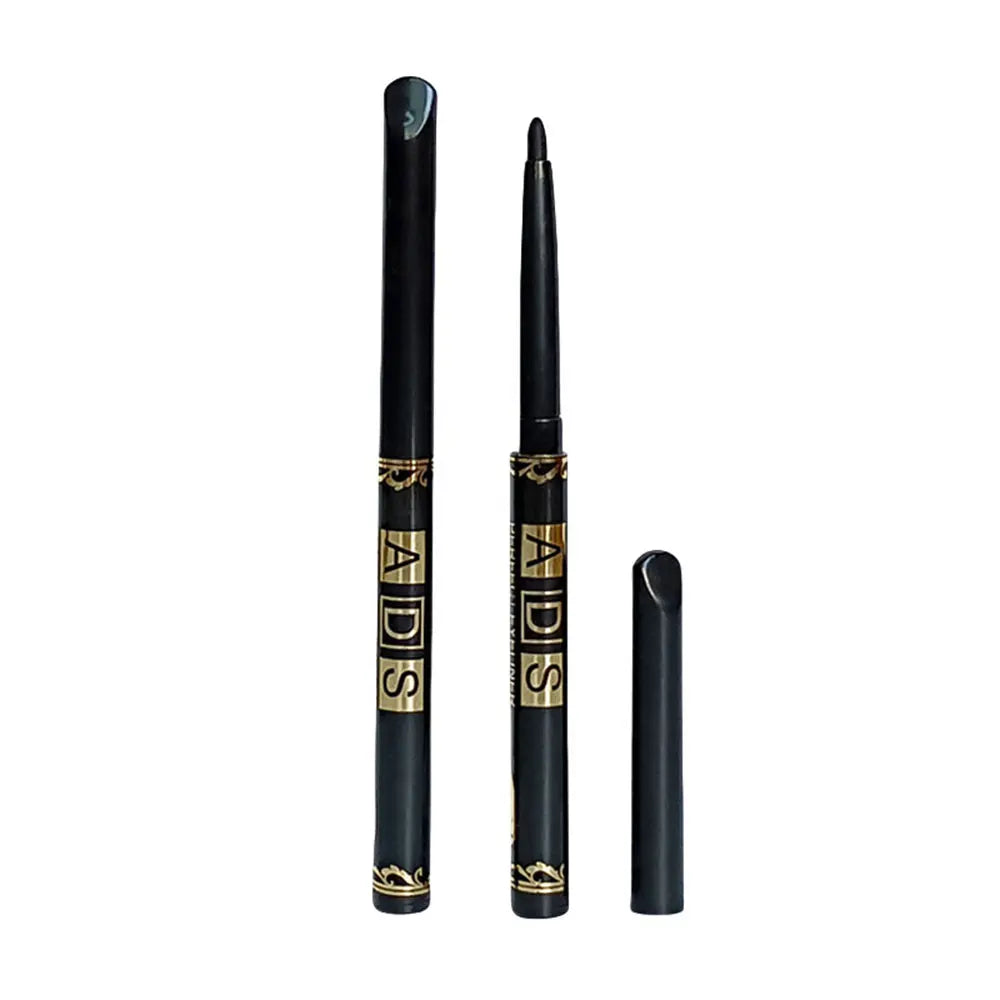 Three ADS Water proof Black Eyeliner Pencils