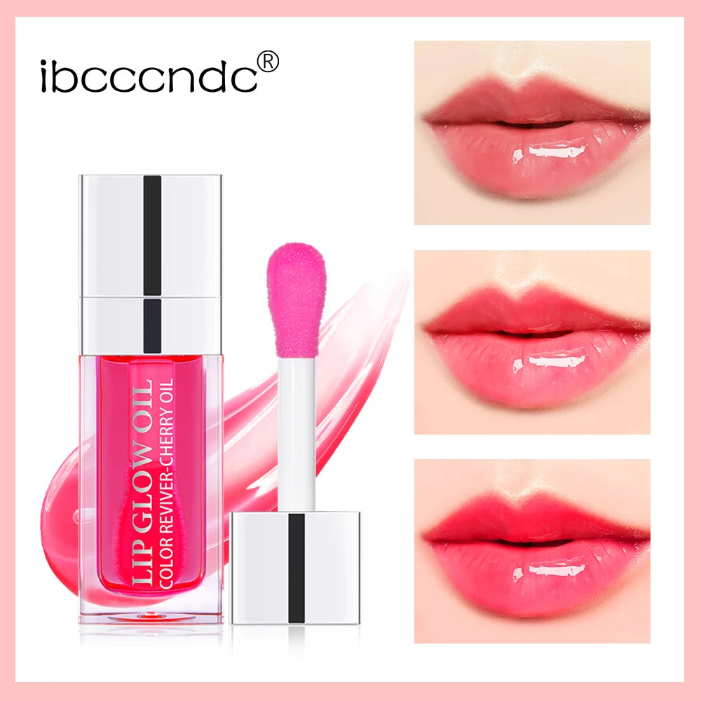 Moisturizing and Hydrate Lip Glow Oil Nourishing, Non-Sticky, Glossy Shine Formula