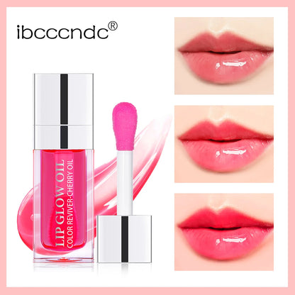 Moisturizing and Hydrate Lip Glow Oil Nourishing, Non-Sticky, Glossy Shine Formula