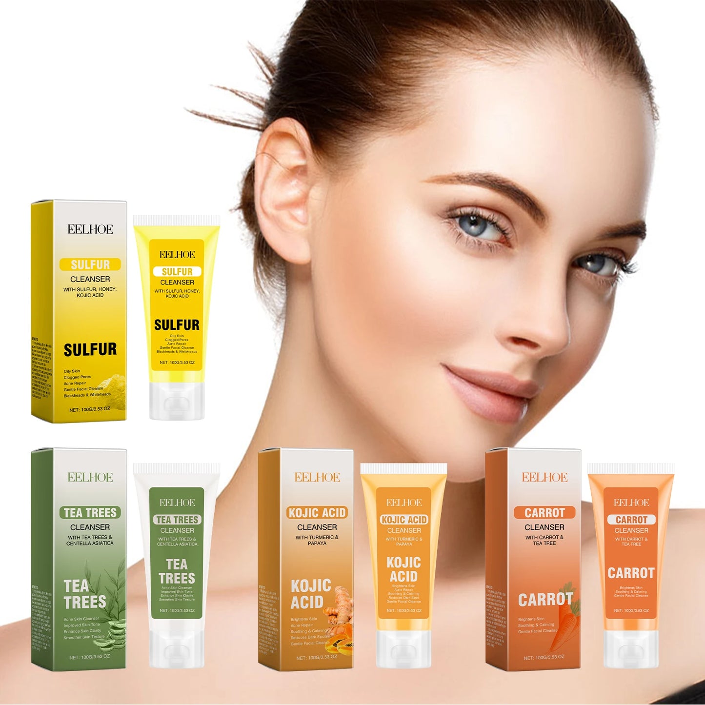 EELHOE Sulfur Acne Repair with Oily Skin 100g