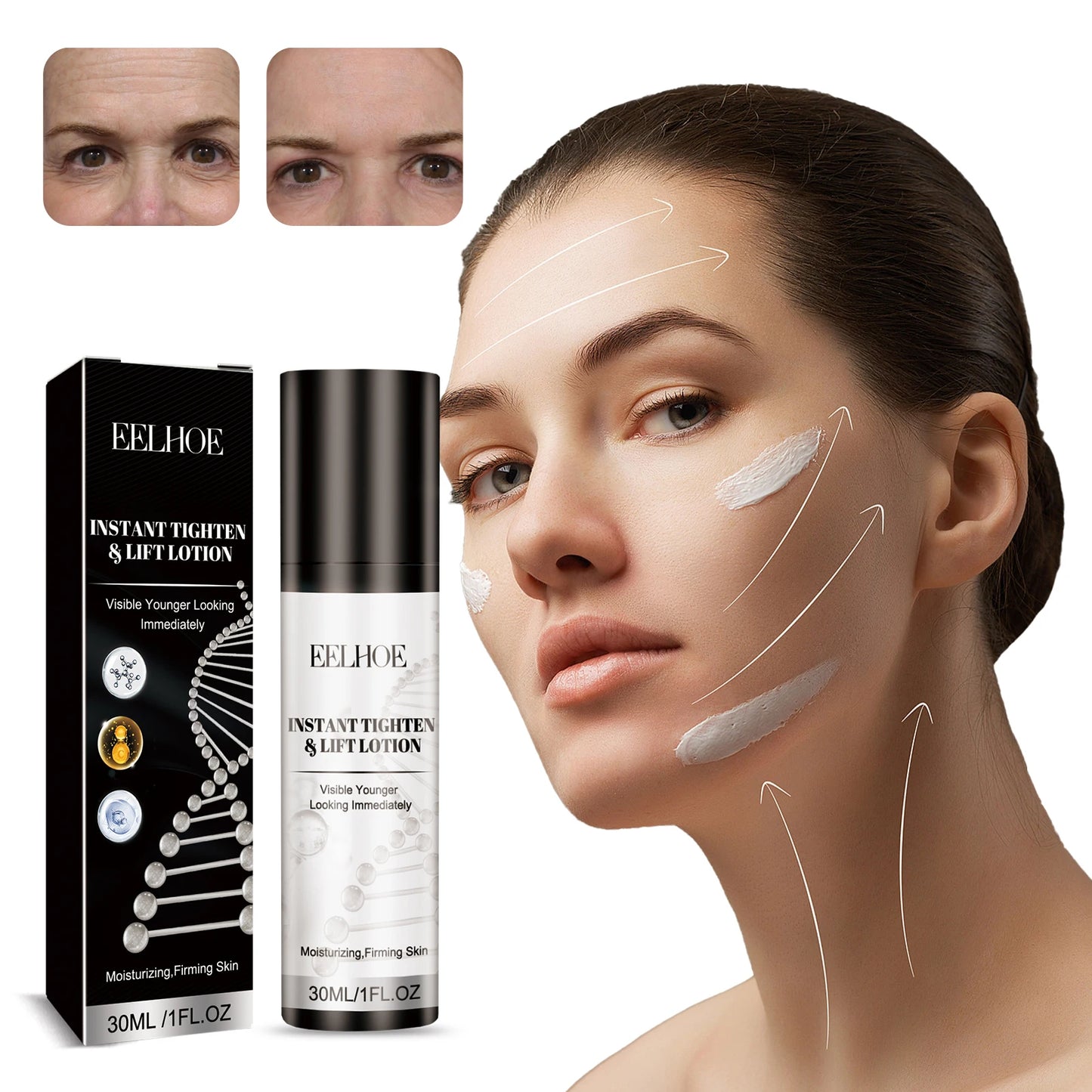 EELHOE Tightening & Lifting Cream Firming, Anti-Wrinkle and the Hydrating, 30ml