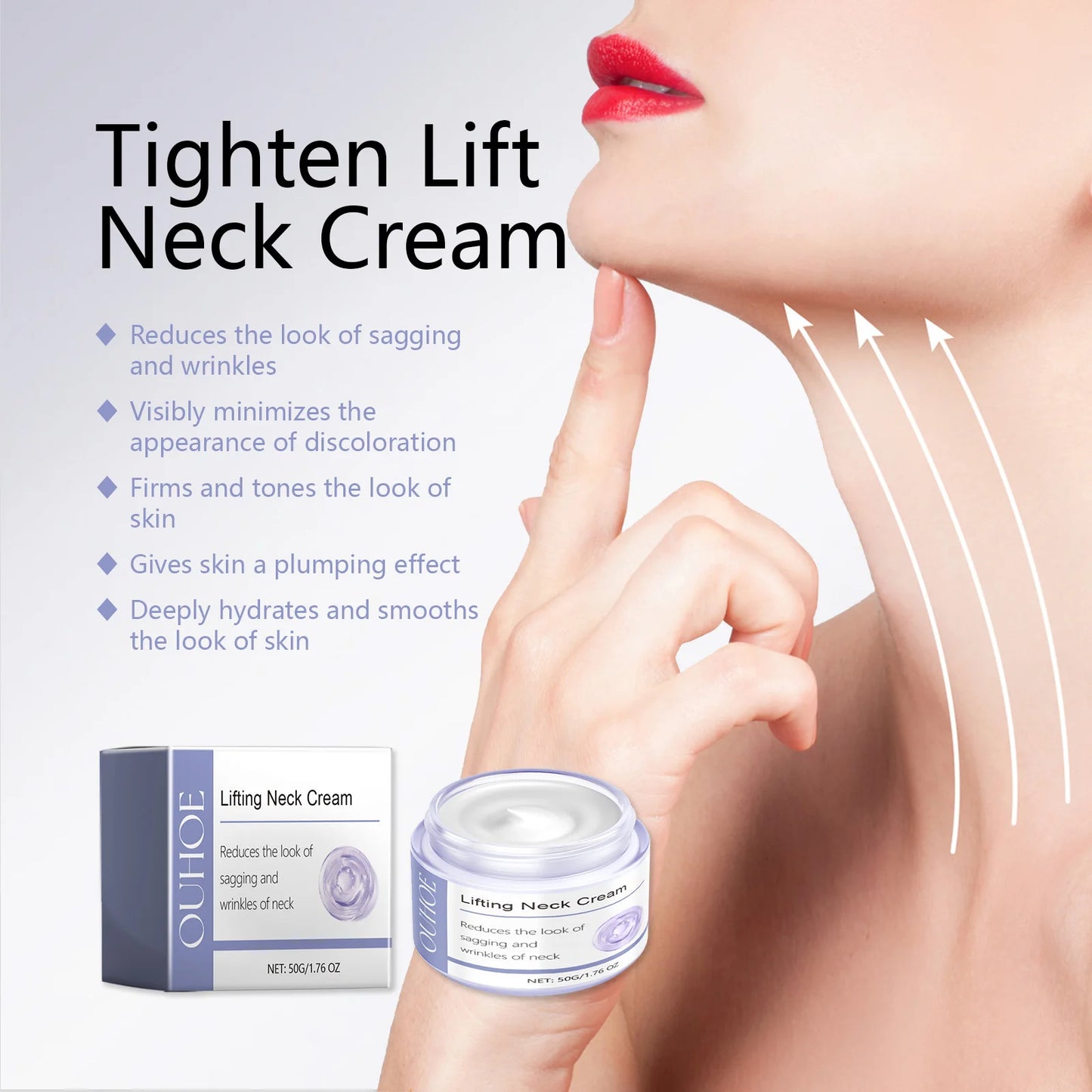 Organic Neck and Décolleté Cream – Anti-Aging, Whitening & Moisturizing