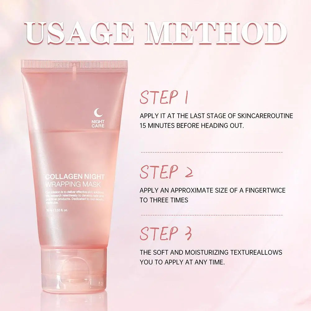 Collagen Overnight Firming Peel-Off Mask Hydrating, Lifting and Nourishing