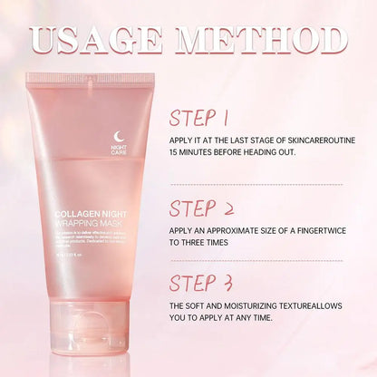 Collagen Overnight Firming Peel-Off Mask Hydrating, Lifting and Nourishing