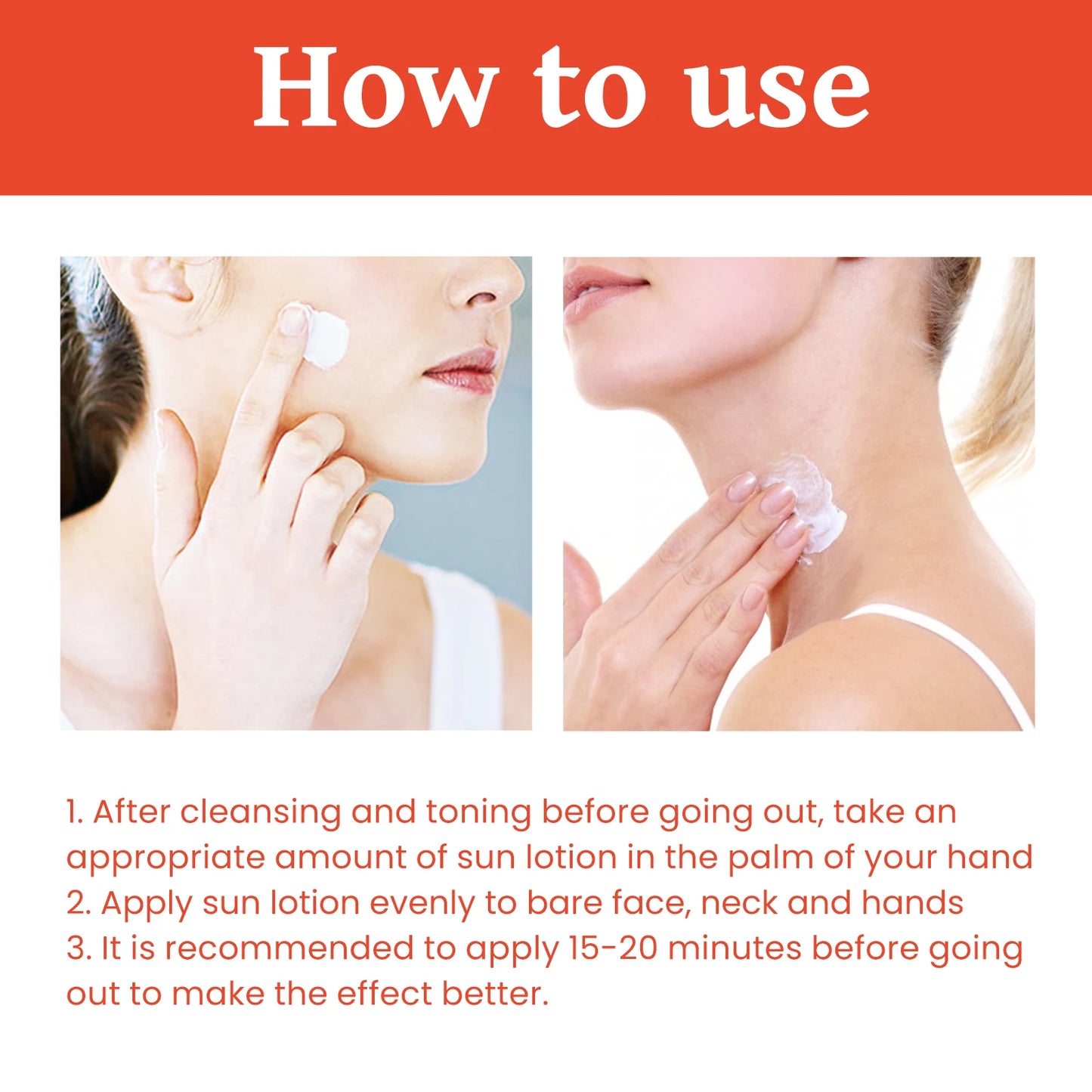 12H Sun Protection Cream – Hydrating & Lightweight for Face & Body