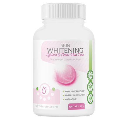 Glutathione 90,000mg Capsules – Skin Brightening & Anti-Aging, 120ct