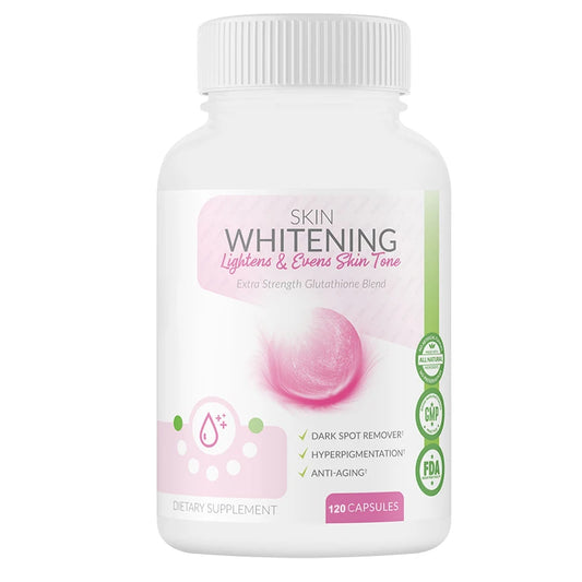 Glutathione 90,000mg Capsules – Skin Brightening & Anti-Aging, 120ct