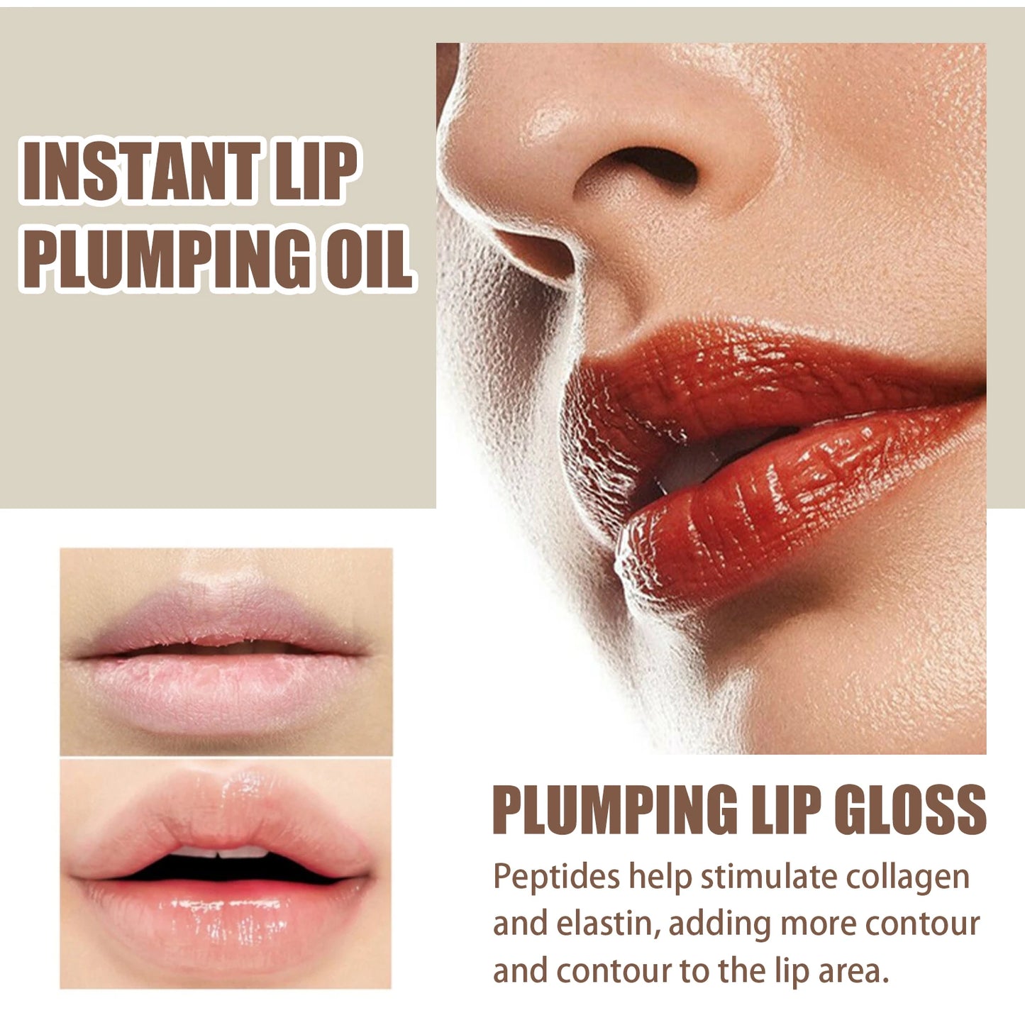 EELHOE Lips Hydrate Plumping Gloss 15ml