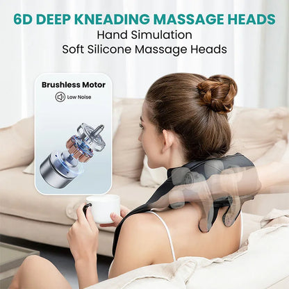 Nekteck Wireless Neck and Back and Shoulder Massager Cervical Relief