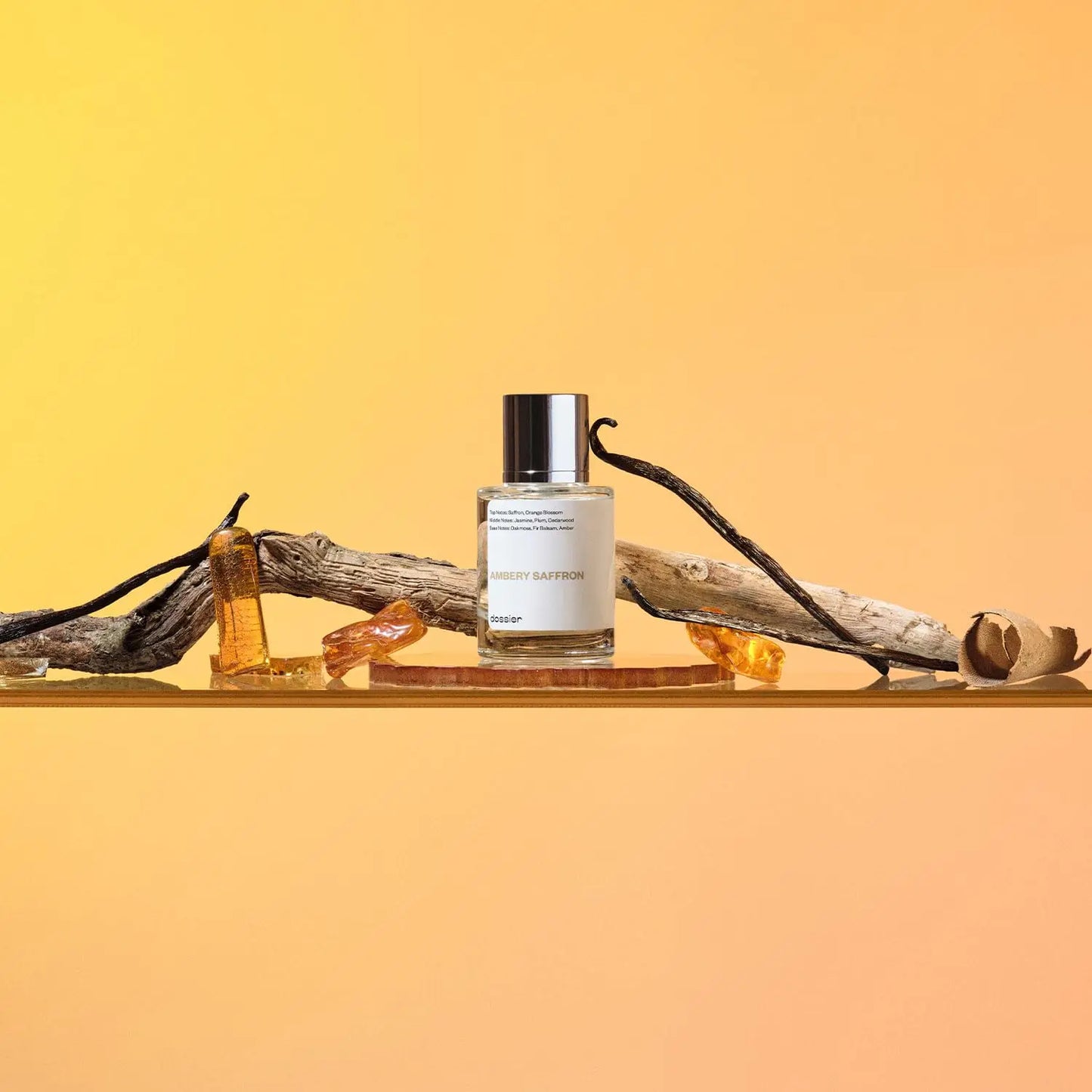 Dossier Signature Saffron Perfume and Elegant, Long-Lasting and 50ml