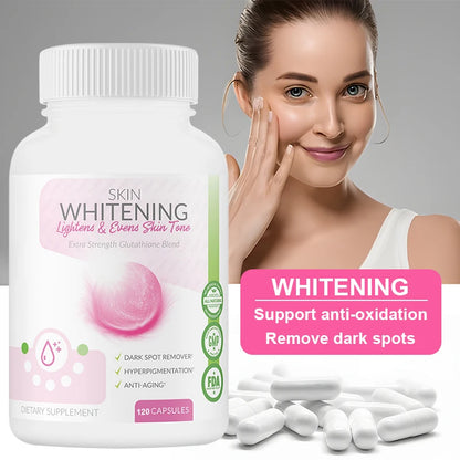 Glutathione 90,000mg Capsules – Skin Brightening & Anti-Aging, 120ct