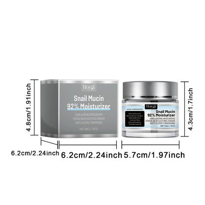 Hoygi Snail Essence Gel Cream – Deep Hydration, Pore Care & Skin Repair (50g)