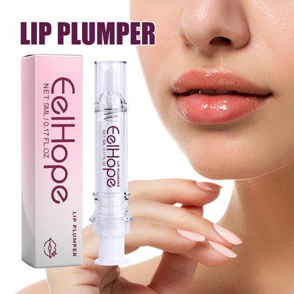 EelHope Lip Plumper Gloss Instant Volume, Hydration & Nourishing Shine