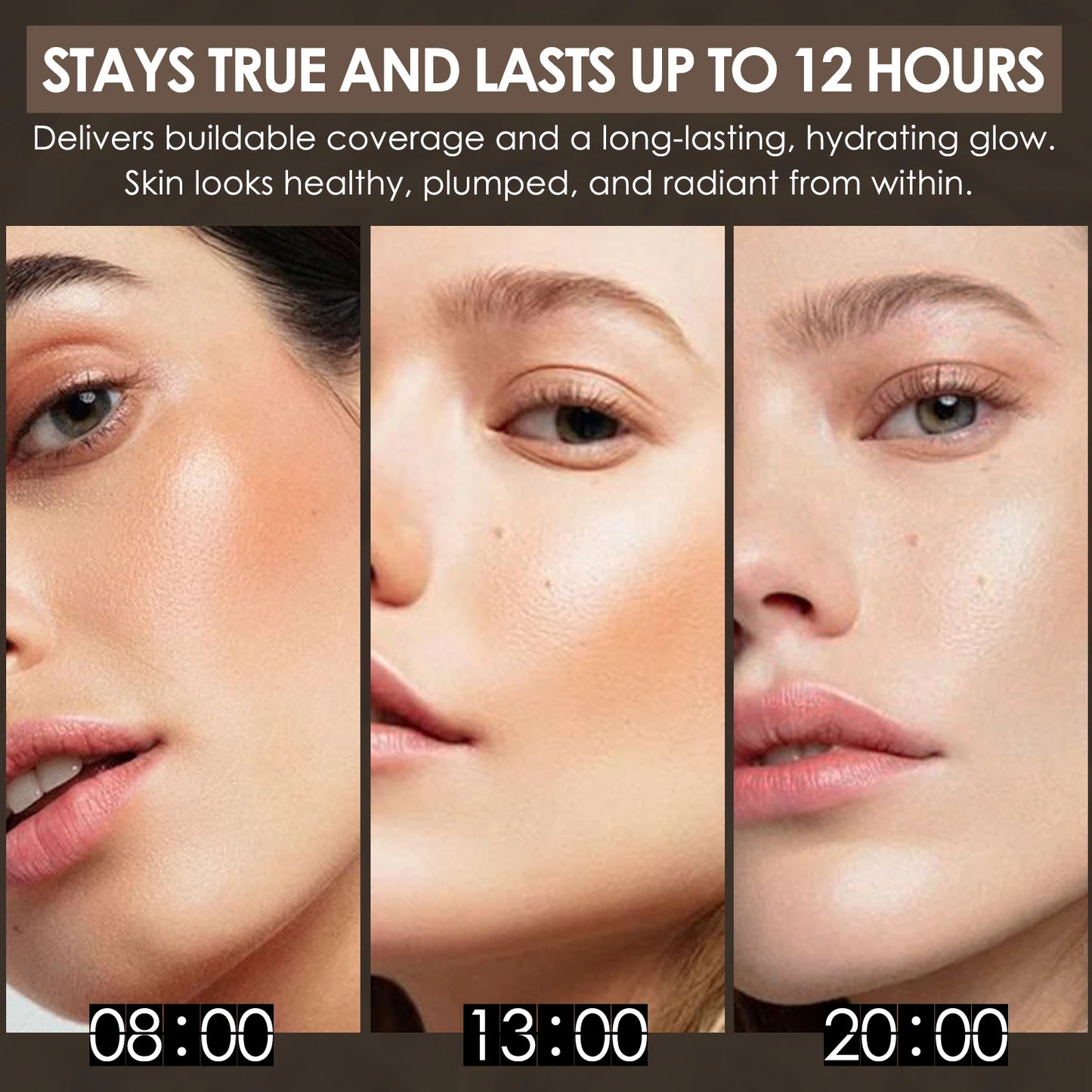 EELHOE Coverage Matte Foundation Waterproof & Long-Lasting 30ml