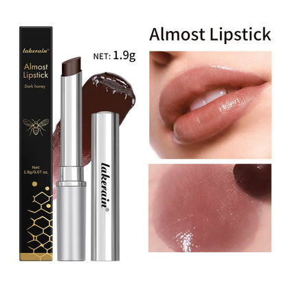 Almost Black Honey Lip Color Moisturizes and Adds Radiant Black Glow