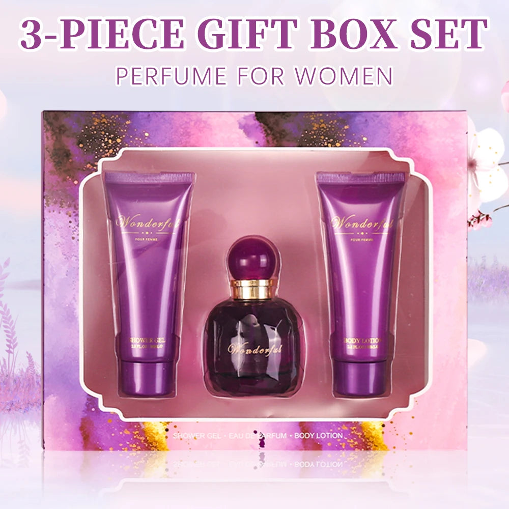 Women’s Fragrance Bath and Body Gift Set Elegant, Hydrating and Long-Lasting